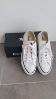 Schuhe Converse weiß höhere Sohle - Größe 37 Baden-Württemberg - Schwieberdingen Vorschau