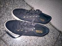 Tommy Hilfiger Sneaker Stoffschuhe Marineblau Gold Gr.41 Baden-Württemberg - Dischingen Vorschau