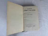 Ausgabe 1921: Kants Leben und Lehre von Ernst Cassirer Niedersachsen - Jesteburg Vorschau