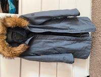 Marc o Polo Winter-Mantel blau NP 300€ petrol Parka Kunstfell Hessen - Stadtallendorf Vorschau