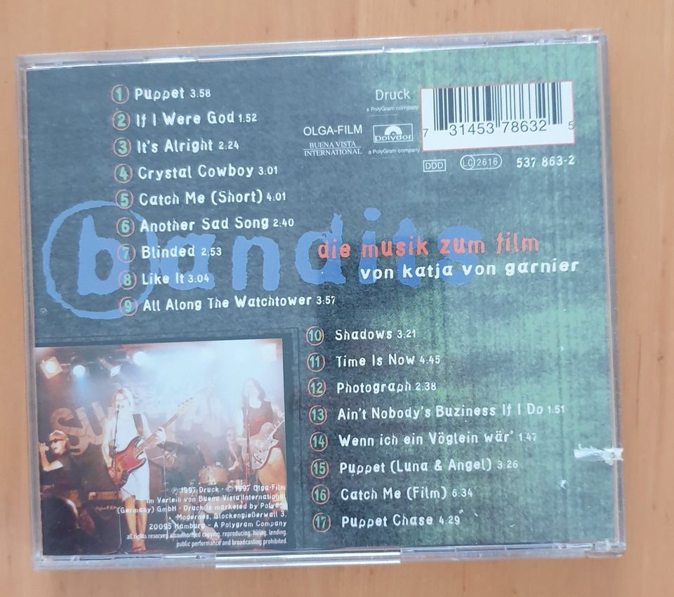 Original CD Bandits - Film - Soundtrack/Filmmusik in Diez