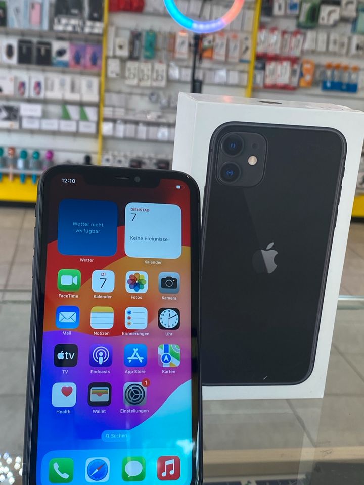 iPhone 11, 64GB, 100%, Apple, in Schwarz, wie NEU! in Minden