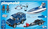 Playmobil Action City Polizei Truck mit Speedboot 5187 Nordrhein-Westfalen - Borken Vorschau