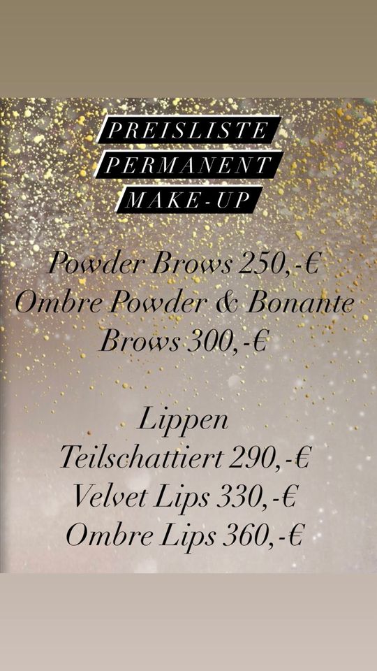 Permanent Make-up Augenbrauen Lippen in Fichtenau