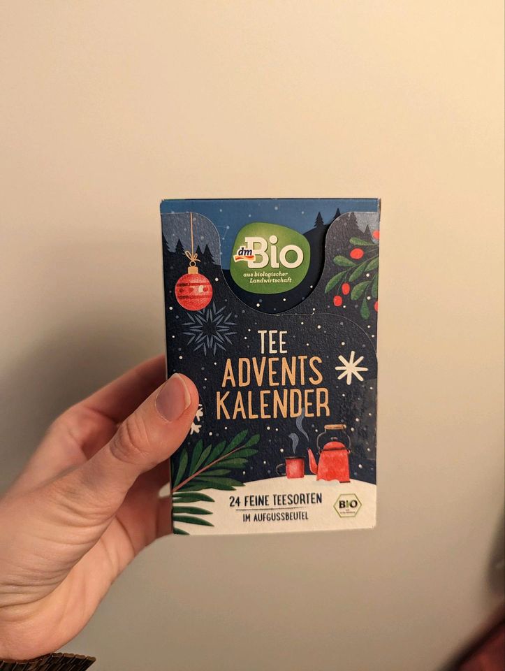 Dm bio Tee Adventskalender 2023 in Reinheim