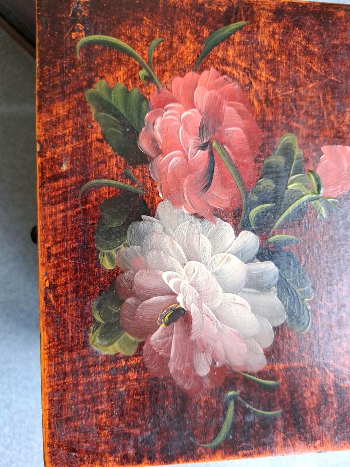 ALTE Holzschatullen Truhen Floral Art London 1872 in Eislingen (Fils)