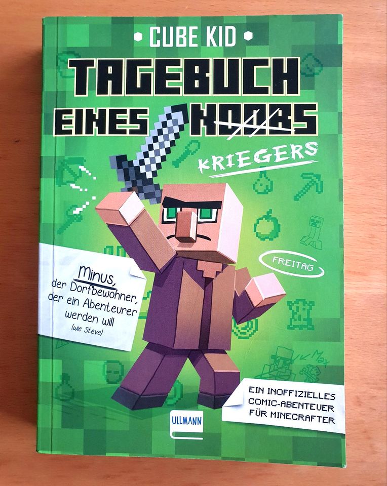 Minecraft Buch cube kid ' Tagebuch eines Noobs /Kriegers' in Richtenberg