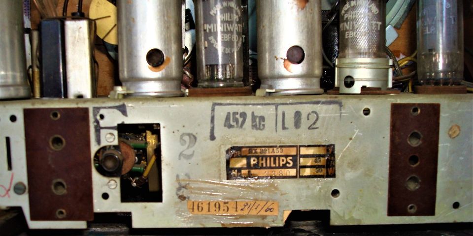 PHILIPS ,Bakelit , Röhrenradio ,Typ AF 7800 in Klingenmünster