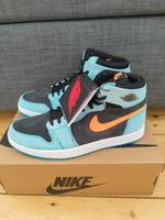 Jordan 1 Zoom Bleached Aqua Gr. 45.5 / US 11.5 Hannover - Mitte Vorschau