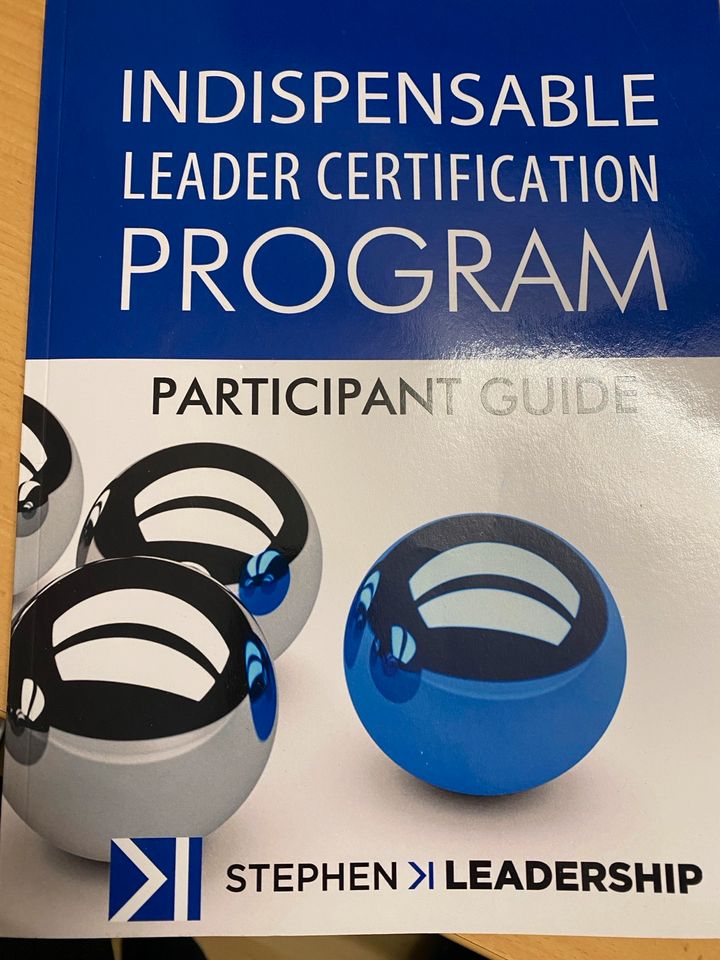 Indispensable Leader Certification Program: Participant Guide in Neu-Isenburg