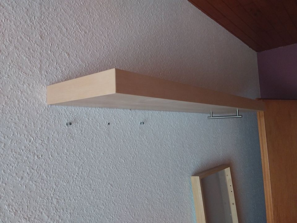 IKEA Stave / Nissedal Garderobe und Spiegel buchefarben in Rommerskirchen