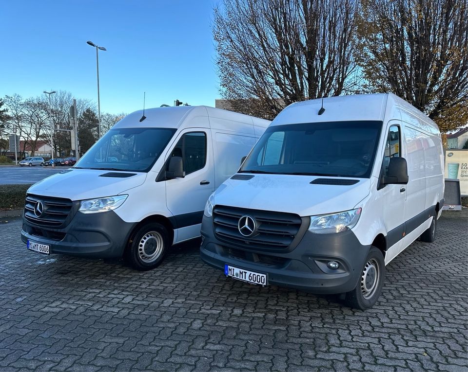 TRANSPORTER SPRINTER MIETEN KASTENWAGEN MIT FAHRER LKW in Porta Westfalica