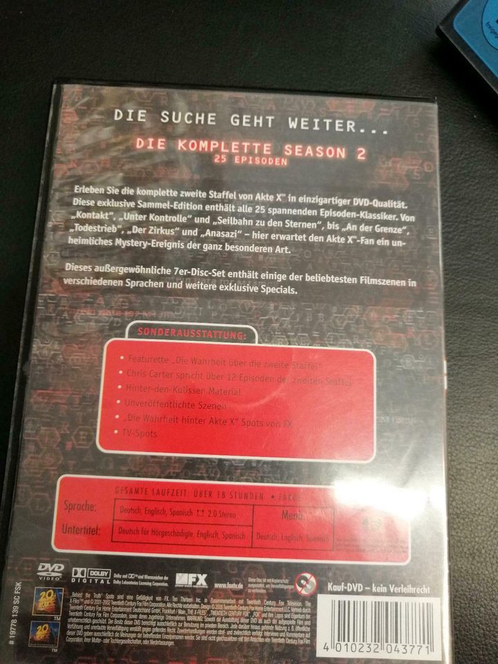 Akte X Staffel 1-3 DVD in Kiel