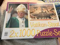 Puzzle (Doppel) Papst Johannes Paul II und Petersplatz Original Baden-Württemberg - Bad Friedrichshall Vorschau