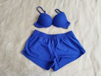 Badeanzug Bikini Hose XS 34 blau Hessen - Taunusstein Vorschau