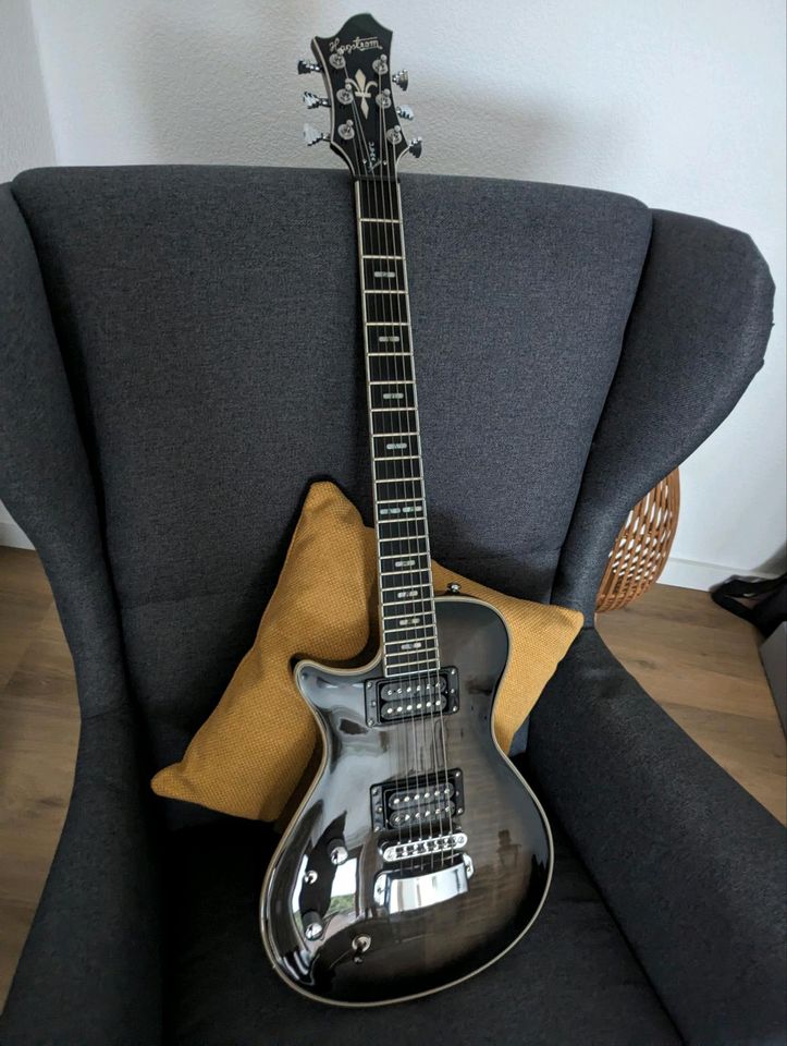 Hagstrom Ultra Swede CBB LH inkl. Koffer in Ottweiler