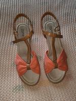 Esprit Sandalen Keilabsatz Sandalette Mecklenburg-Vorpommern - Neubrandenburg Vorschau