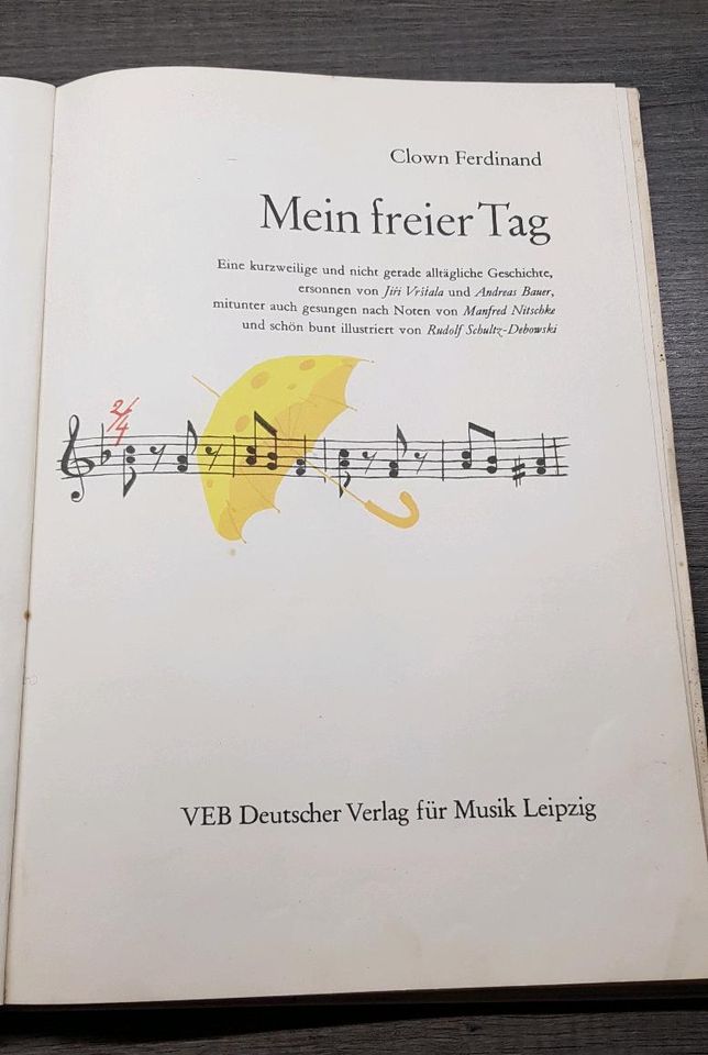 DDR Kinderbuch Clown Ferdinand von 1969 in Kirchberg