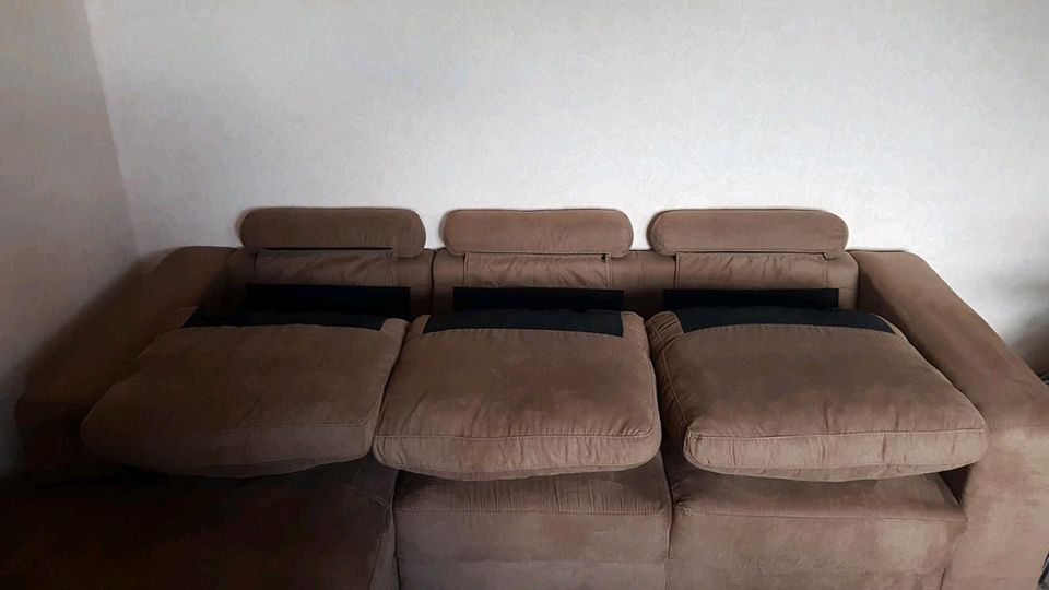 braune Couch in Dresden