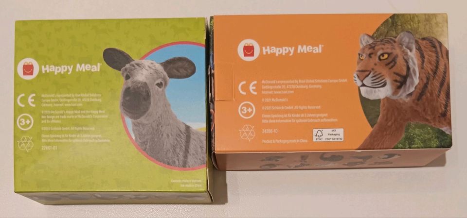 SCHLEICH TIERE aus McDonalds Happy Meal in OVP !!!!! in Bad Soden am Taunus