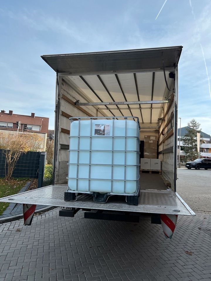 AdBlue® im 1000 Liter IBC mit oder ohne Steigrohr - SOFORTVERSAND in Bielefeld