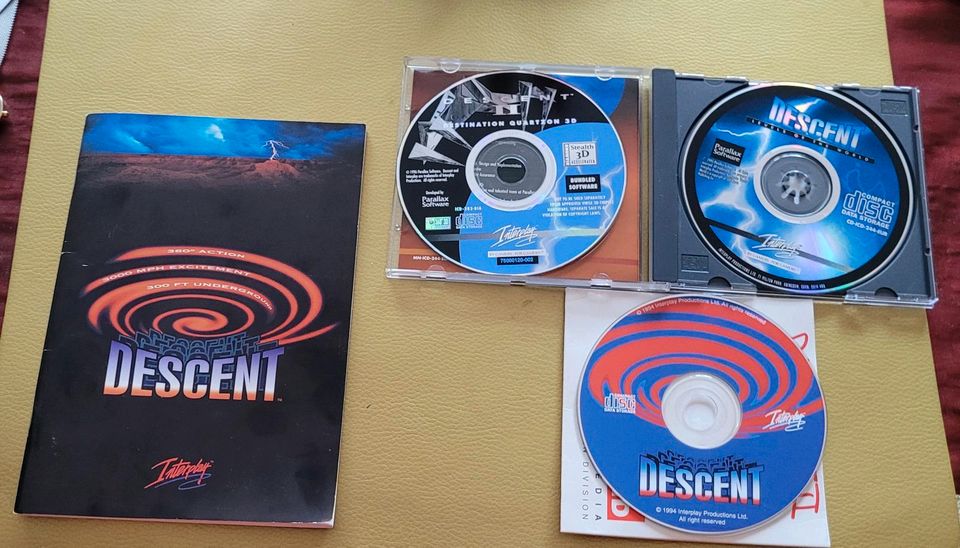 Descent PC Spiel ,3 CDs mit Anleitung in Norden