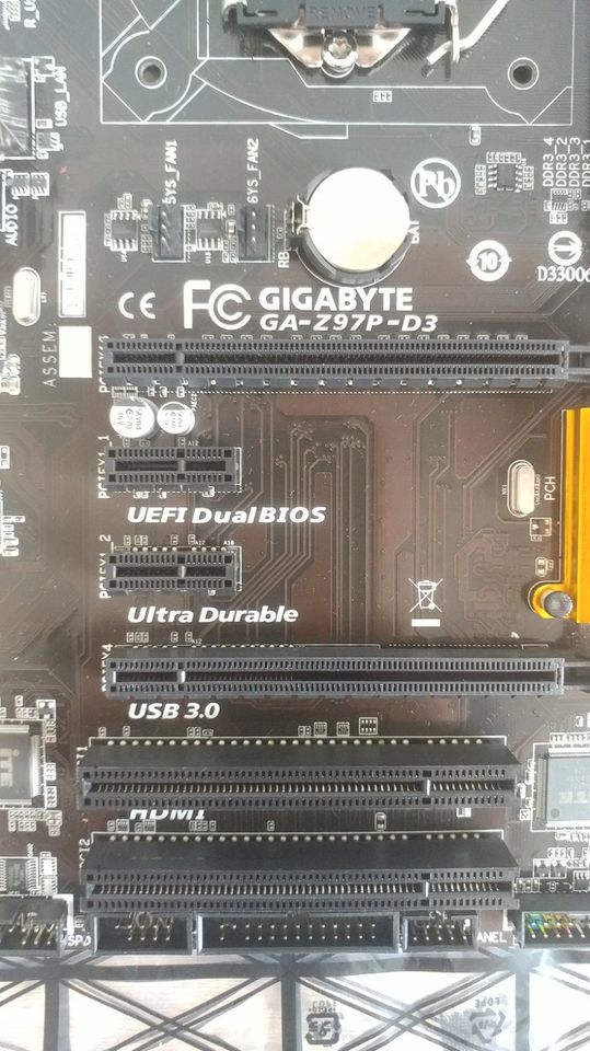 Gigabyte GA-Z97P-D3 Motherboard Mainboard (rev. 1.1) in Fuldatal