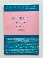 Helmut Kemnitz  Beispielheft - Carl Orff, Die Kluge Dortmund - Innenstadt-Ost Vorschau
