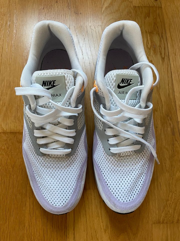 Nike air max 1 breathe white wolf grey gs Sneaker Schuhe Größe 38 in Dresden