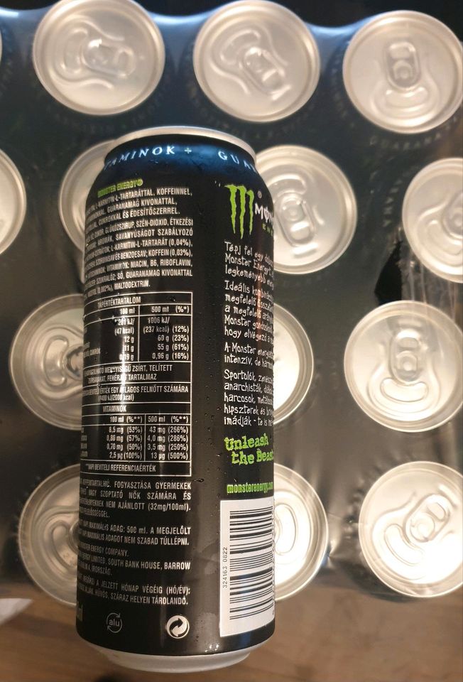 Monster Energy Drink grün, 500ml, 24 Stück in Ingolstadt