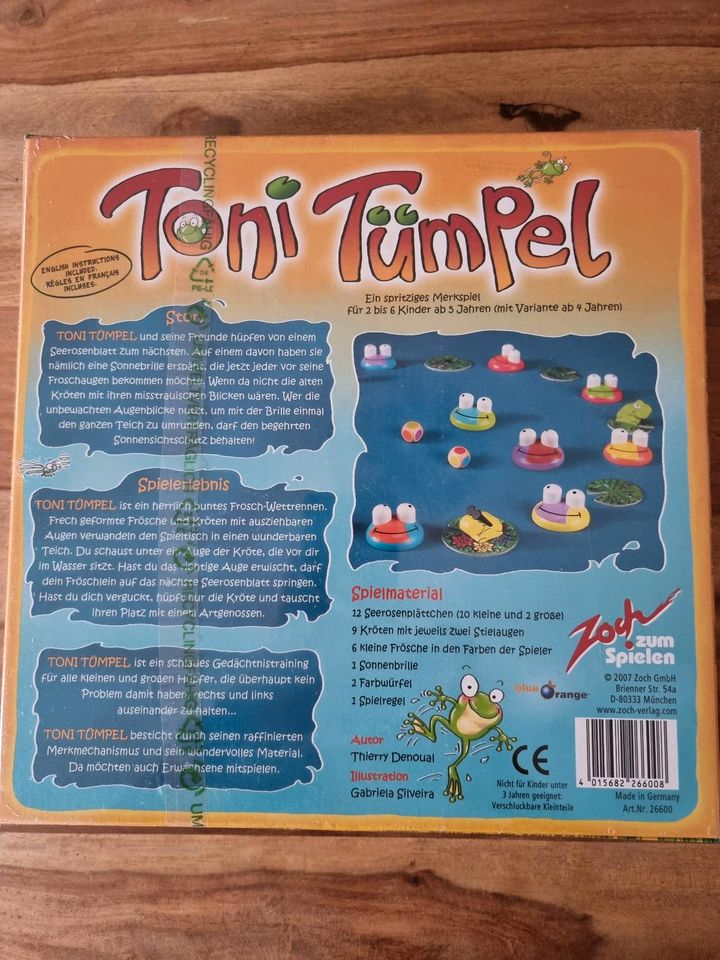 Toni Tümpel Spiel für Kinder, NEU in Rastatt