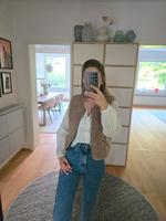 Alwero Weste jacke wollweste wolle braun xs s 34 36 meliert beige Hannover - Mitte Vorschau