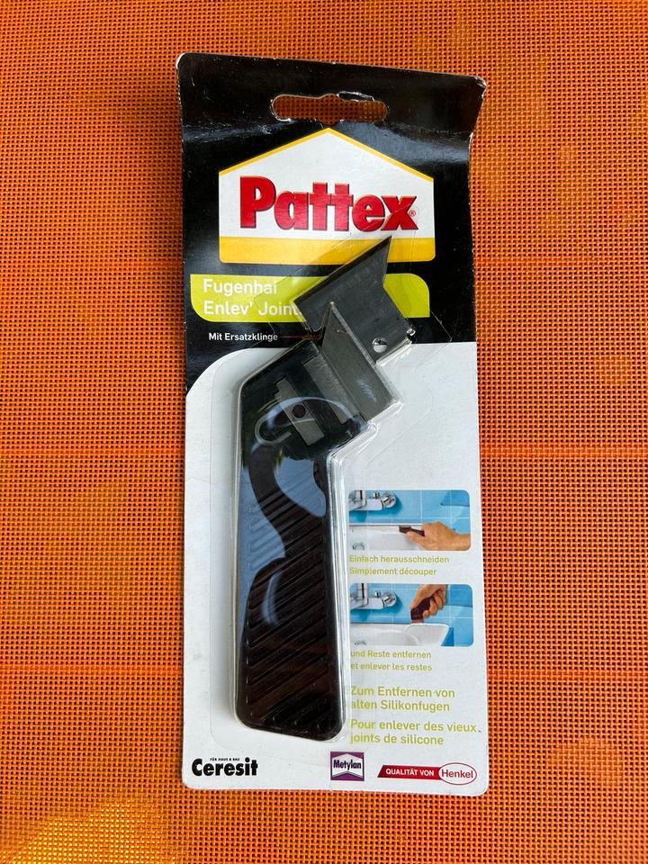 Pattex Fugenhai Enlever Joint mit Ersatzklinge 1er Pack Schwarz in München