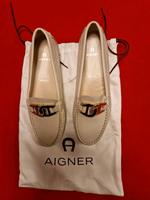 Aigner Mokassin Slipper beige NEU Gr. 38 Nordrhein-Westfalen - Datteln Vorschau