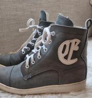 Buffalo Boots grau Wildleder Schnürstiefel Schuhe Hessen - Weiterstadt Vorschau