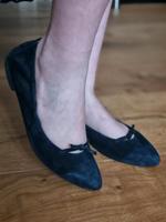 Paul Green Ballerinas blau samt Gr. 38 Berlin - Hohenschönhausen Vorschau
