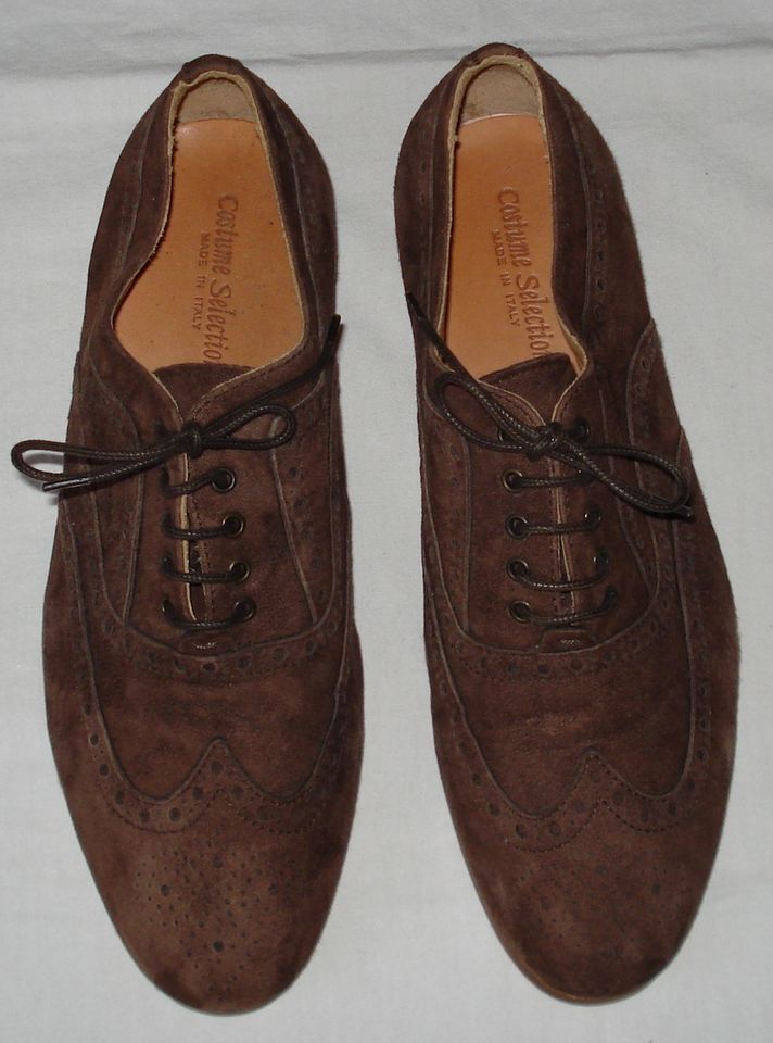 Damen Brogues Nubuk Leder Schnürschuhe Halbschuhe Gr. 39 in Biberach an der Riß