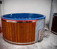 AKTION 225 cm XXL Hottub Hot Tub Sauna Garten Jacuzzi Whirlpool Nordrhein-Westfalen - Löhne Vorschau