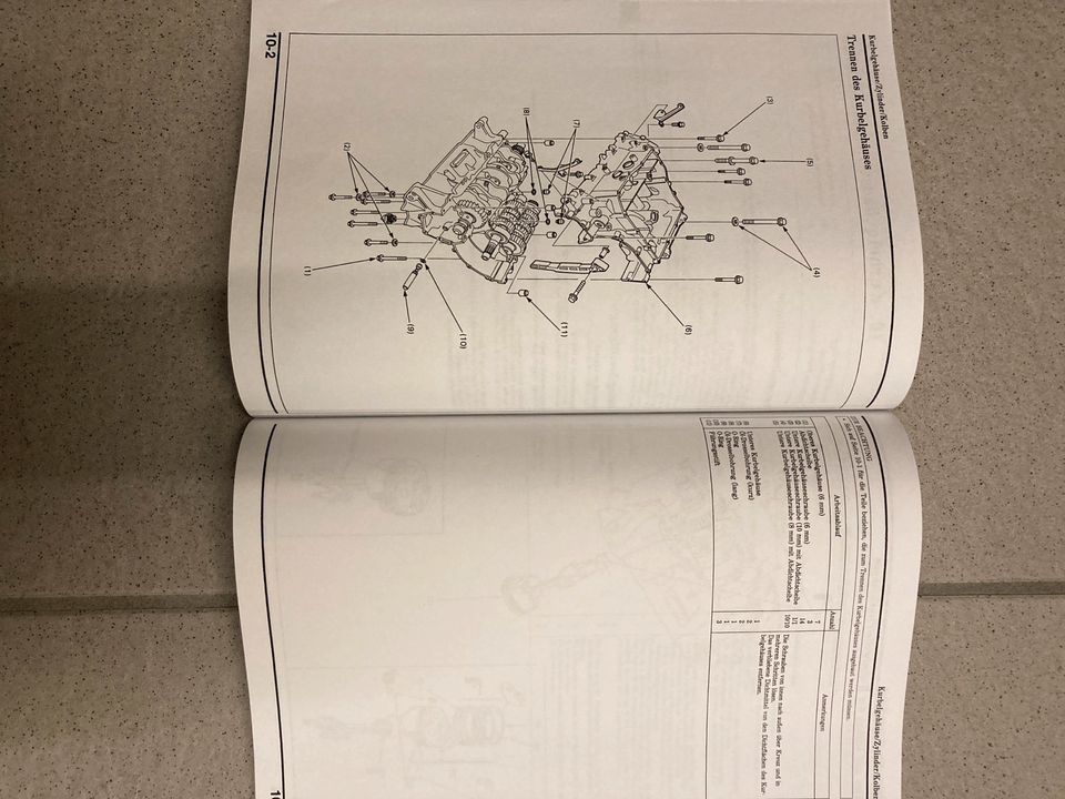 Reperaturanleitung-Werkstatt-Handbuch Honda CBR 600 FM in Bad Wimpfen