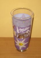 Glas klar mit Aufdruck Milka lila Kuh 0,2l Parchim - Landkreis - Parchim Vorschau