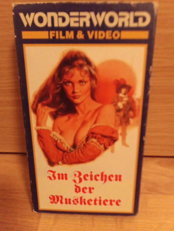 Im Zeichen der Musketiere, VHS + schwarze Hülle, Wonderworld in Offenbach