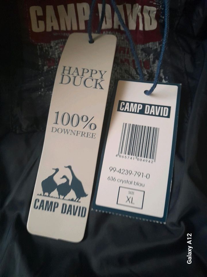 CAMP DAVID JACKE XL NEU in Hamburg