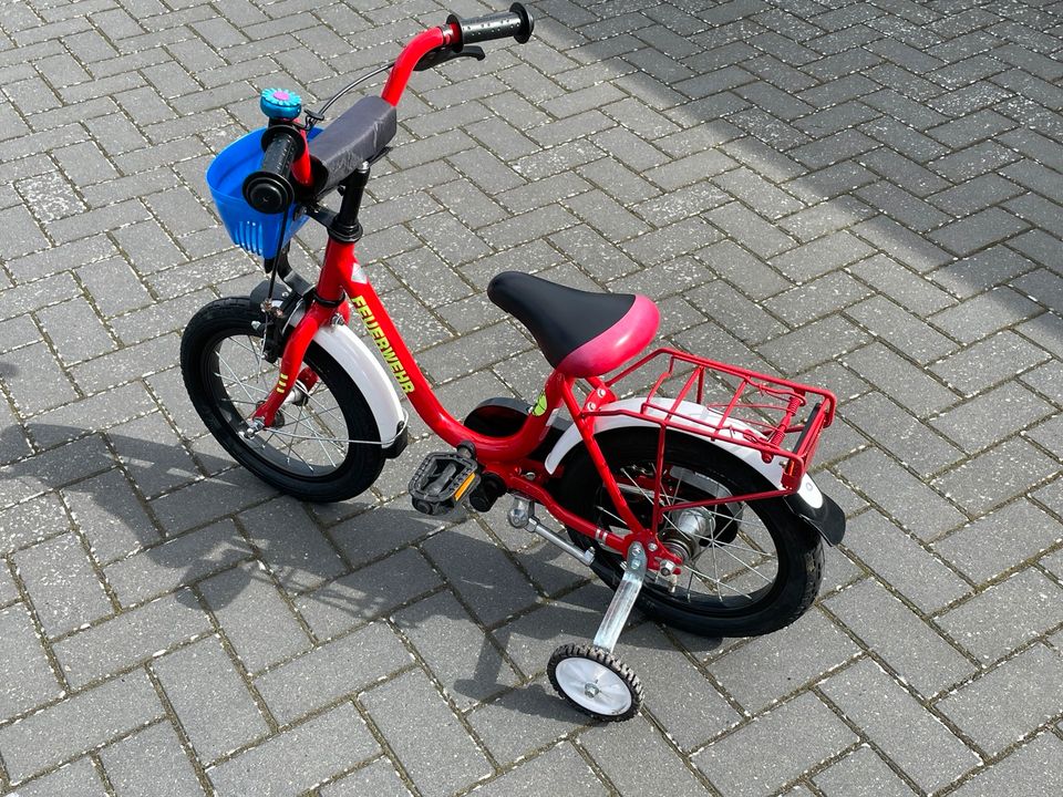 Kinderfahrrad 14“ Feuerwehr in Hohenhameln