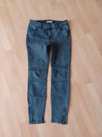 Janina Skinny Jeans Biker Stil grau/schwarz Gr. 38 / M Baden-Württemberg - Leonberg Vorschau
