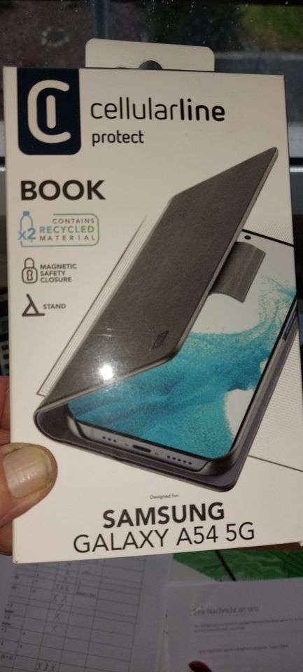 Samsung A54 Book, Neu in Originalverpackung in Wallmenroth