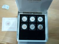 Silber 999/1000 6 Münzen je 1 Oz Keramik-Finisch mit Rosagold Schleswig-Holstein - Hasenkrug bei Brokstedt Vorschau