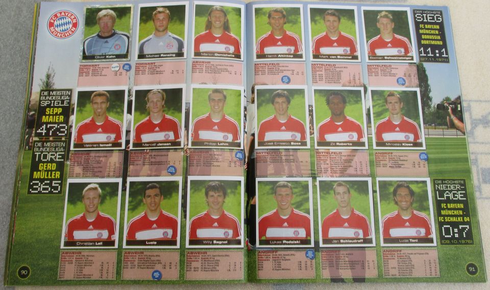 Panini Fußball Bundesliga 2007/08 in Berlin