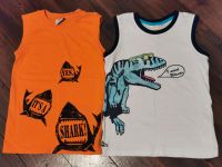 Set T-Shirt Tanktop Gr 128 134 140 Jungen Dinosaurier Ernstings Sachsen - Werdau Vorschau