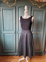 Schickes schwarz gepunktetes Retro Kleid Nordrhein-Westfalen - Rheinbach Vorschau