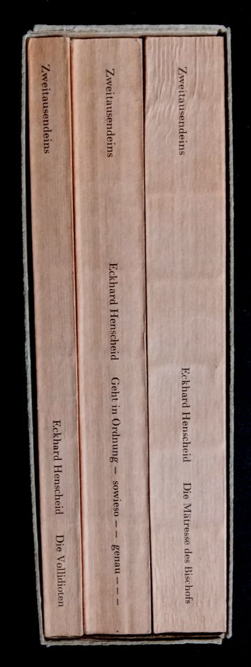 Eckhard Henscheid - Roman-Trilogie  (signiert) in Nürnberg (Mittelfr)
